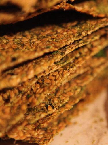 Crackers de semillas